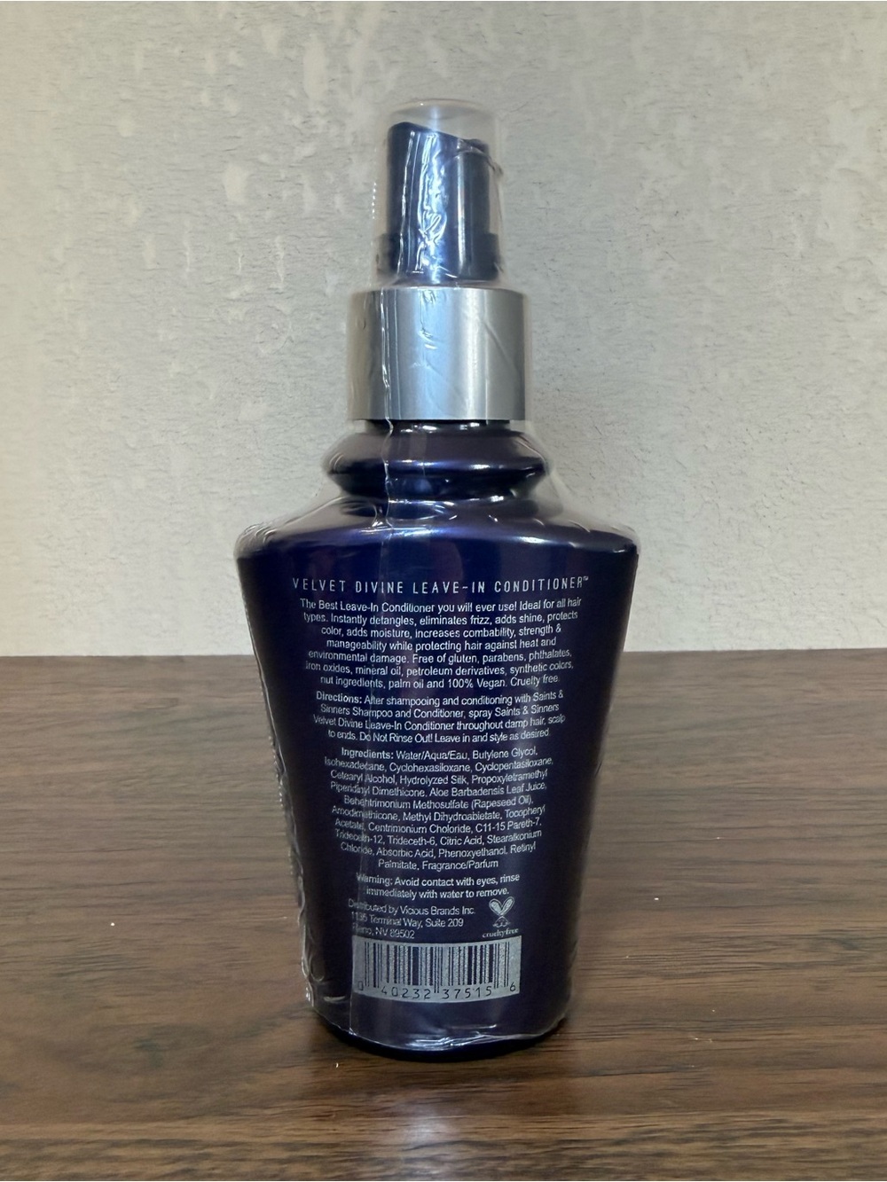 Saints & Sinners Velvet Divine Leave-in Conditioner 4oz - Picture 2 of 3